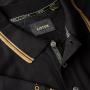 View Mens Speed Polo - Blk/Gld Full-Sized Product Image